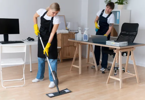 Nettoyage de bureau professionnel à Saint-Gilles-les-Forêts