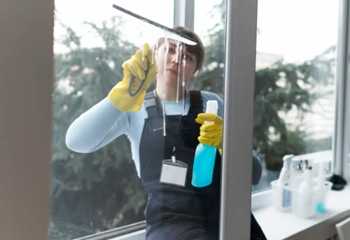 Nettoyage de vitres intérieures et extérieures à Saint-Gilles-les-Forêts
